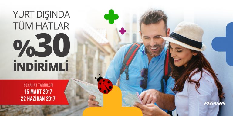 Pegasus Plus Üyeleri Yurt Dışına %30 İndirimli Uçuyor