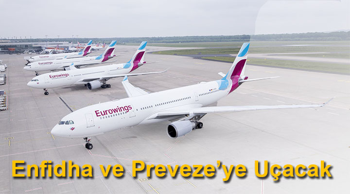 Eurowings’ten Yaza Özel Yeni Rotalar