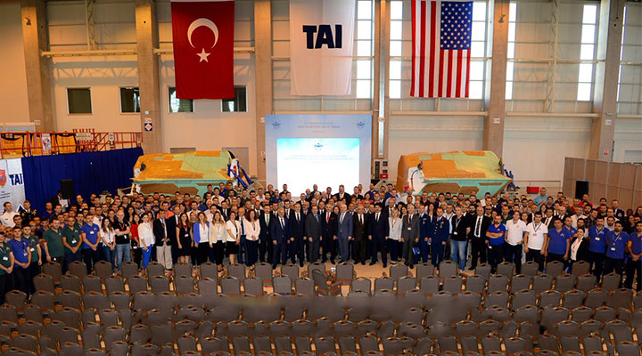 TAI Delivers First Turkish JSF/F-35 Center Fuselage