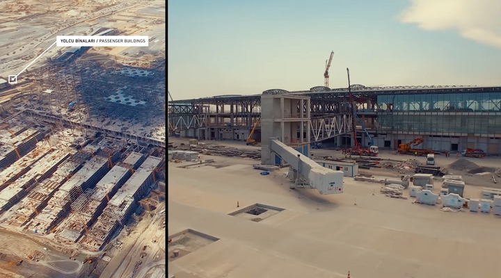 3. Havalimanı’nın hava trafik kontrol kulesi, iniş ve kalkış izni vermek için gün sayıyor