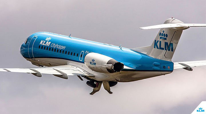 KLM Fokker 70’lere Veda Ediyor