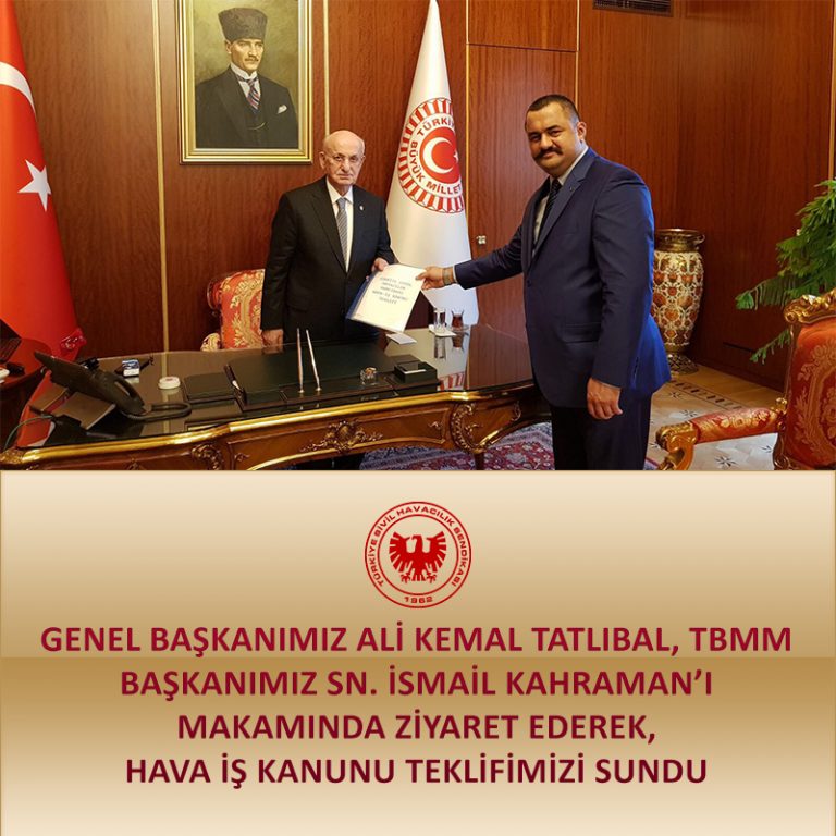Hava İş’in Kanun Teklifi TBMM’ye Sunuldu