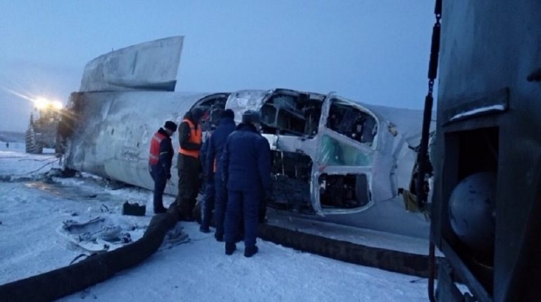 Tu-22M tipi stratejik bombardıman uçağının düşüş görüntüleri yayınlandı