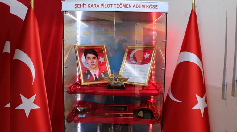 Şehit Kara Pilot Teğmen Adem Köse’nin adı İlkokulda yaşatılacak