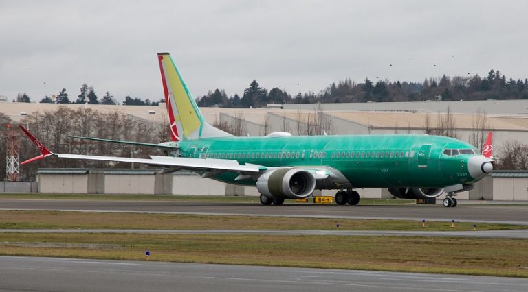 8’inci Boeing B737 MAX 8 tipi yolcu uçağı THY filosuna katıldı