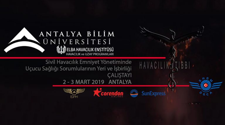 Antalya Bilim Üniversitesi’nde Sivil Havacılık Çalıştayı Düzenlenecek