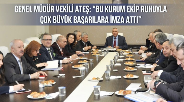 DHMİ Genel Müdür Vekili Ateş kurum çalışmaları hakkında bilgi aldı