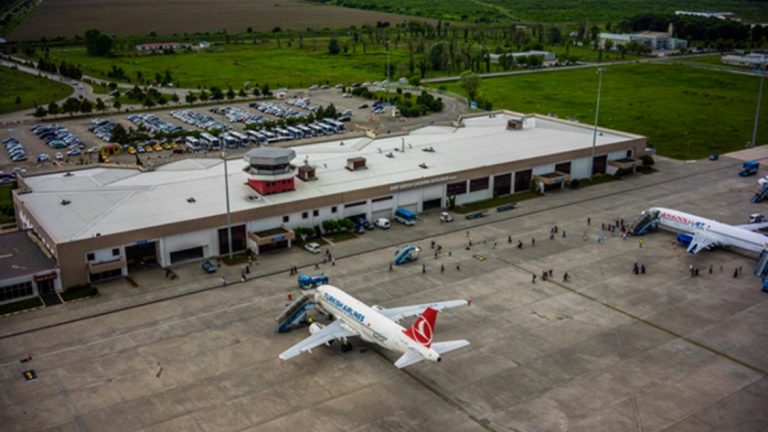Samsun Çarşamba Havalimanı Ocak’ta 140 bin 28 yolcuya hizmet verdi