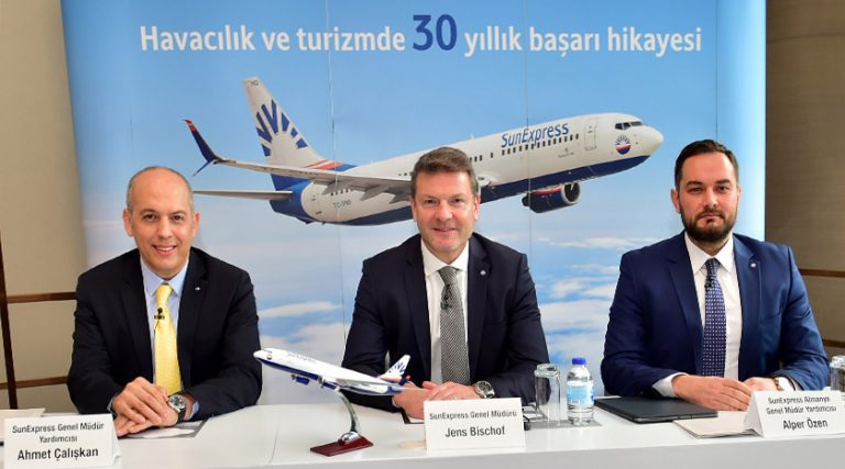 SunExpress 2018 yılında tarihinin en yüksek gelirini ve büyüme rakamlarını yakaladı