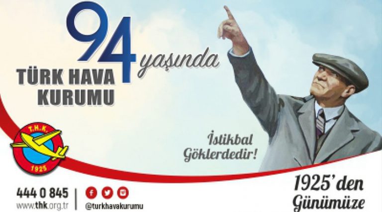 Türk Hava Kurumu 94 Yaşında