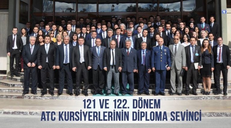 121 ve 122. Dönem Hava Trafik Kontrolörü Kursları Tamamlandı