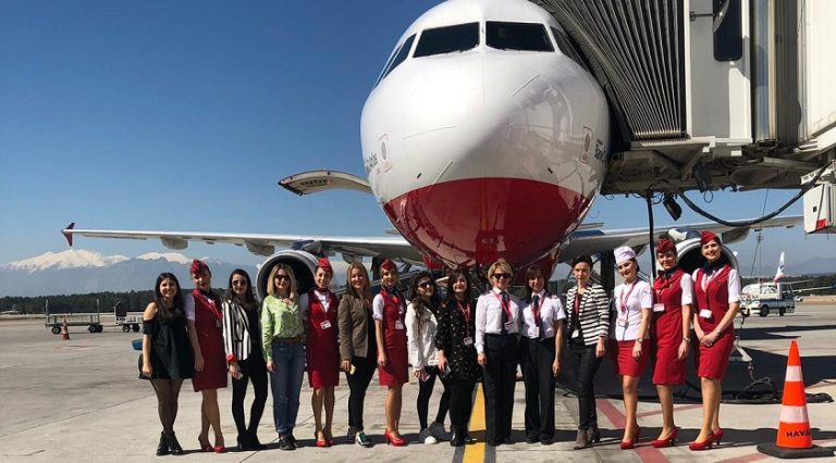 Atlasglobal, kadınlarla gökyüzünü fethetti