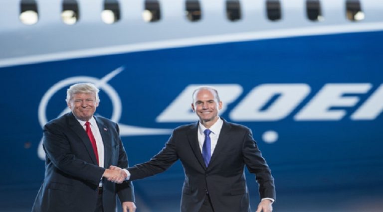 Trump Boeing CEO’suyla Telefonda Görüştü