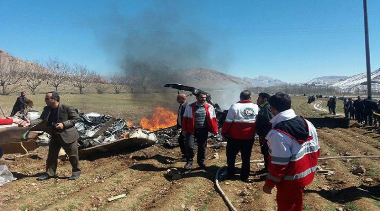 İran’da helikopter kazası, 5 kişi hayatını kaybetti