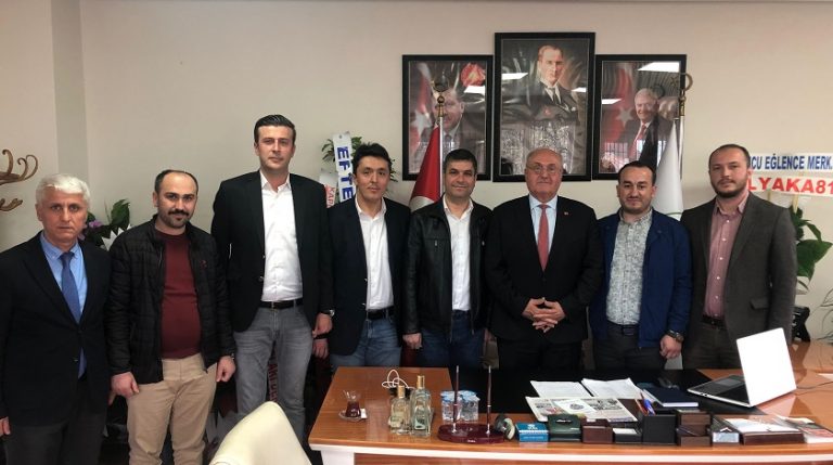 Gölyaka Hava Sporları Derneğinden, Gölyaka Belediyesine ziyaret