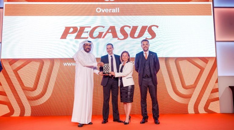Pegasus’a Uluslararası İş Mükemmelliği Ödülü