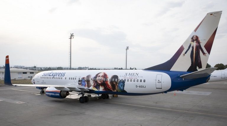 SunExpress’den X-Men kaplaması
