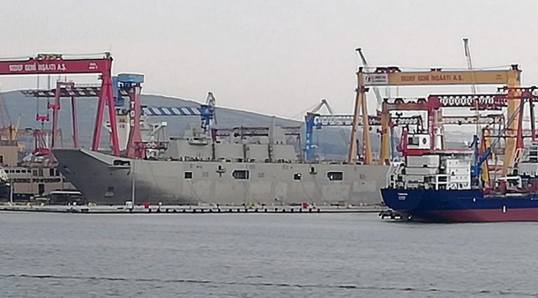 TCG Anadolu suyla kavuşuyor