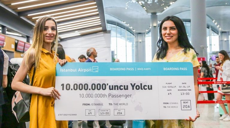 İstanbul Havalimanı 57 günde 10 milyon yolcu ağırladı