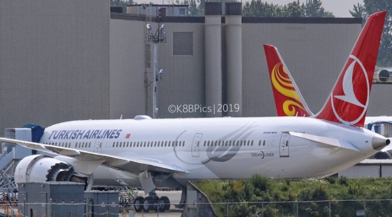 Türk Hava Yolları’nın ilk Dreamliner’ının ilk uçuşu iptal edildi