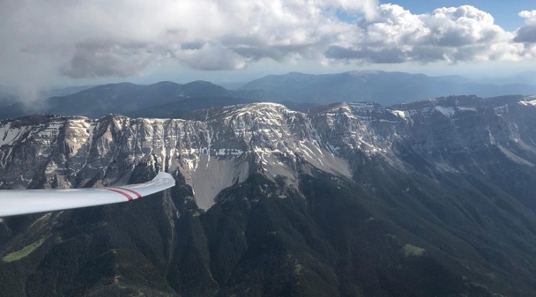 THK Pilotundan 153 Km Dağ Dalgası Uçuşu