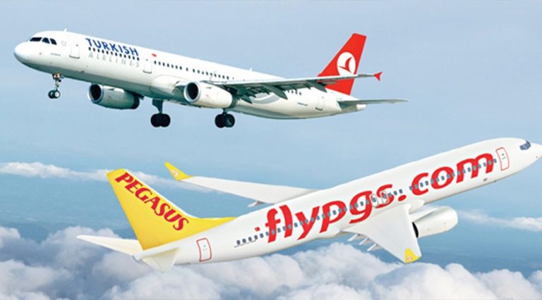 40 binden fazla marka içinde THY ve Pegasus 3 ve 4’üncü sırada