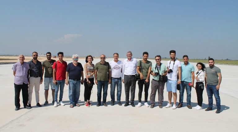 Mersinli İş İnsanları Çukurova Havalimanı Şantiyesini İnceledi