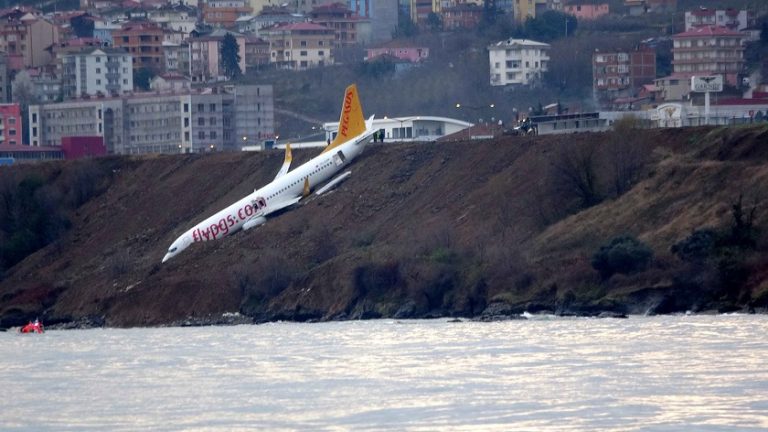 Trabzon’da inişten sonra pisten çıkan uçağın ilk kaza raporu yayınlandı