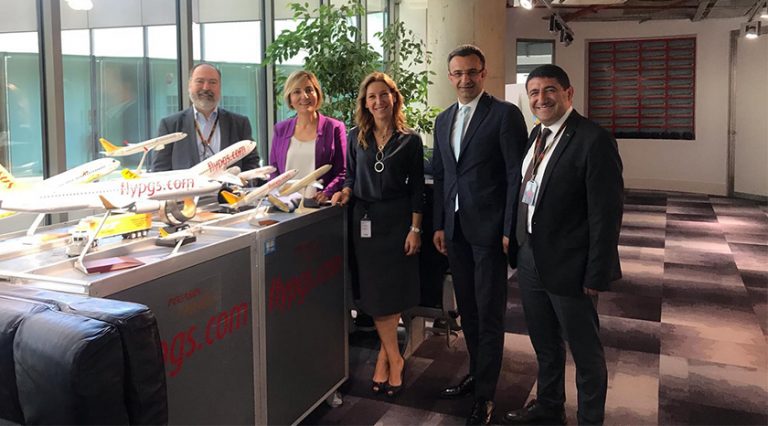 TÜROB Yönetiminden Pegasus Hava Yolları’na Ziyaret