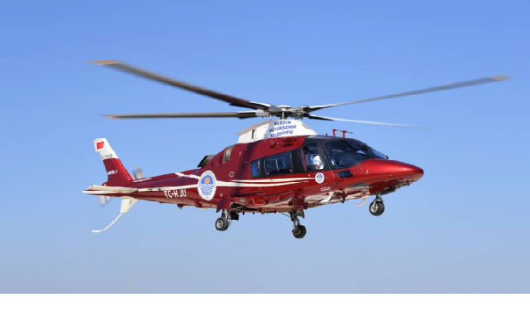 Mersin Belediyesi’nin helikopteri vatandaşların kullanımına sunuldu