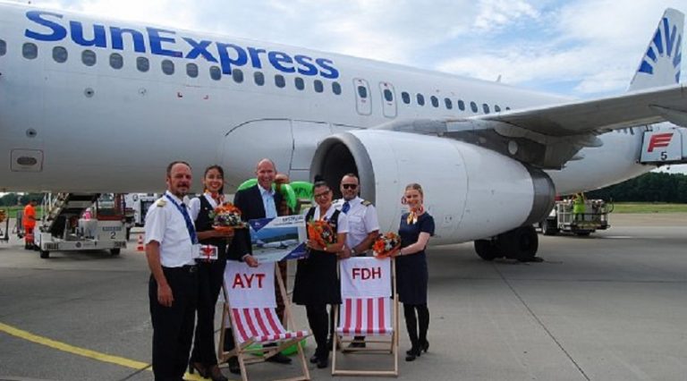 SunExpress, Friedrichshafen’den Antalya’ya uçmaya başladı