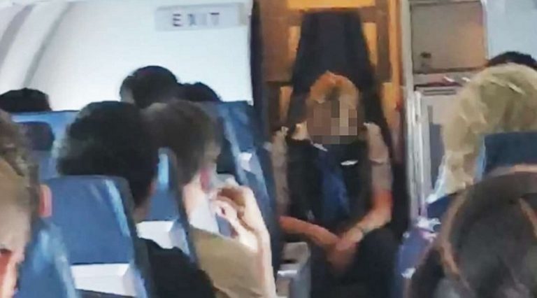 Alkollü kabin memuru mahkemeye çıkartıldı