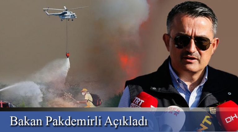 İzmir’deki Orman Yangınlarında Neden O Uçaklar Kullanılmadı?