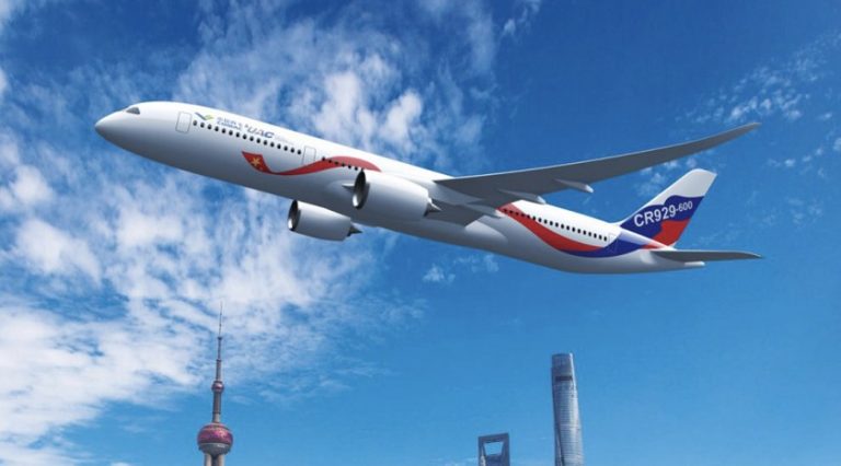 Rus-Çin ortak yapımı yolcu uçağı için batılı motor üreticileriyle görüşüldü