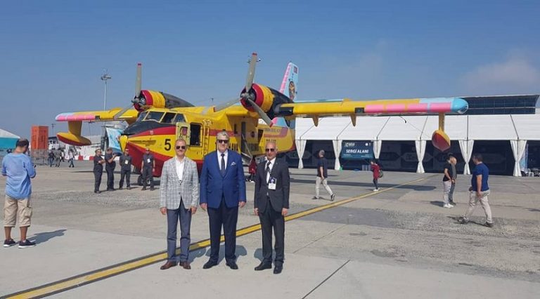Türk Hava Kurumu Genel Başkanı Nogaylaroğlu, ‘Ateş Kuşu’nu ziyaret etti