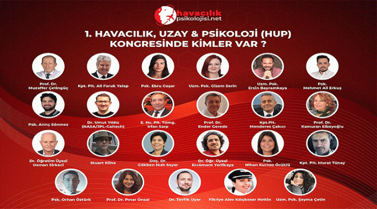 Türkiye’de İlk Kez Havacılık, Uzay ve Psikoloji Kongresi Düzenleniyor!