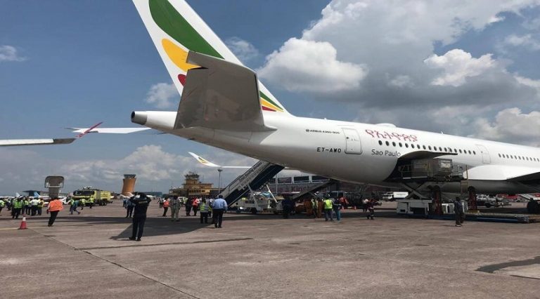THY kargo uçağı ile Ethiopian Airlines uçağı çarpıştı