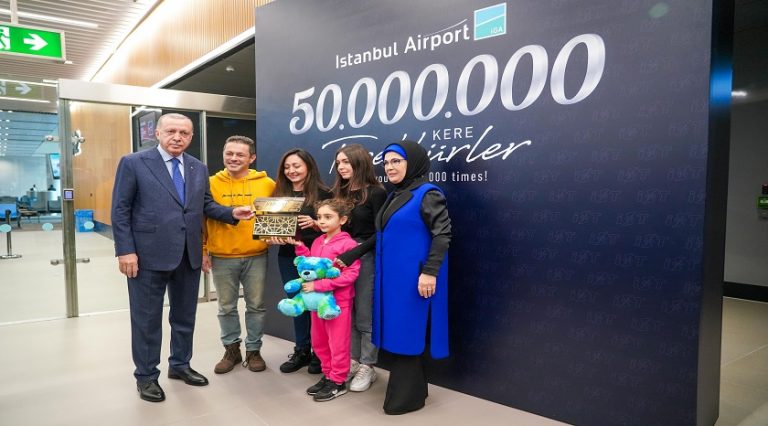İstanbul Havalimanı, 50 Milyon Yolcuya Ulaştı