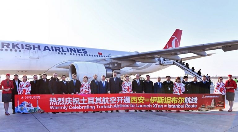 Türk Hava Yolları, İpek Yolu’nun başlangıç noktası Xi’an’ı uçuş ağına ekledi