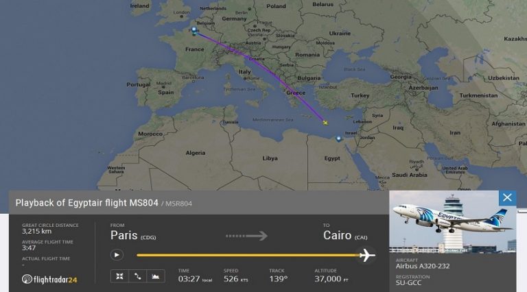 Egypt Air uçağını ‘yüksek basınçlı oksijen sızıntısı düşürdü’ iddiası