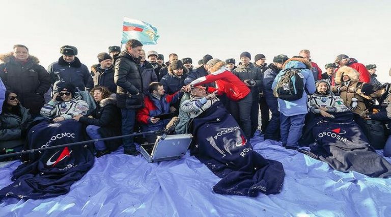 Amerikalı kadın astronot Uluslararası Uzay İstasyonu’ndan Dünya’ya rekorla döndü