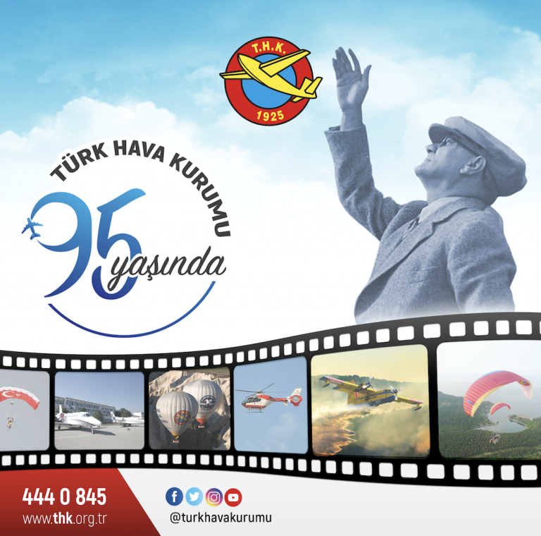 Türk Hava Kurumu 95 yaşında