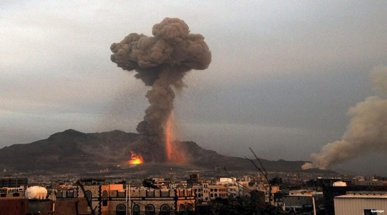 Yemen’de savaş uçağının düşürülmesine misilleme: 30 sivil öldürüldü