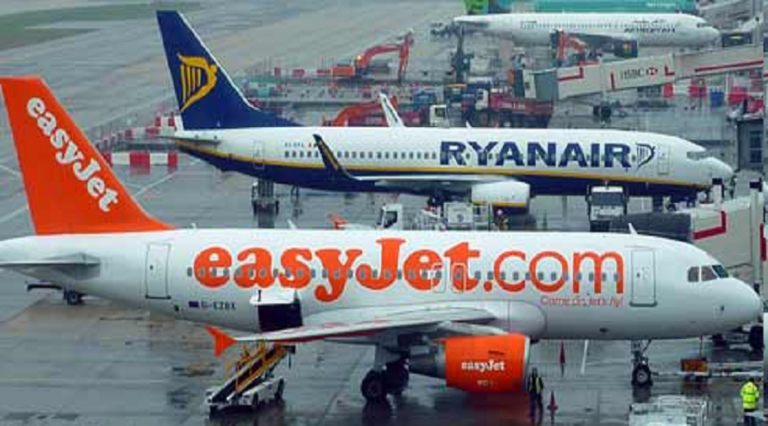 EasyJet ve Ryanair bugünden itibaren tüm uçuşlarını durduruyor
