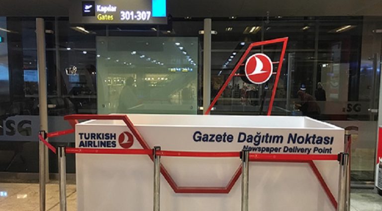 THY, uçaklarda ve özel yolcu salonlarında yarından itibaren gazete ve dergi dağıtımı yapmama kararı aldı