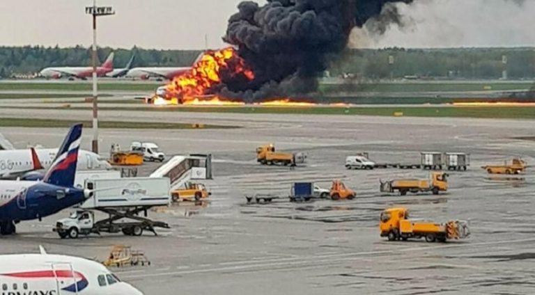 Sukhoi Superjet felaketinin yeni görüntüleri yayınlandı