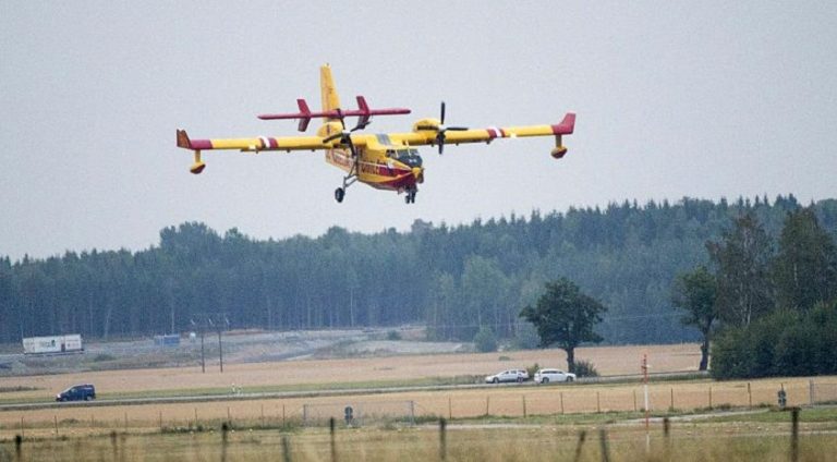COVID19: İspanya’da havadan dezenfekte için CL-215’ler devreye giriyor