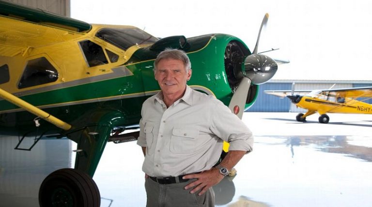 Ünlü aktör Harrison Ford bir kez daha kazaya sebep oluyordu