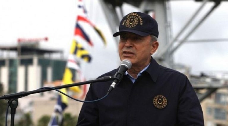 Milli Savunma Bakanı Akar’dan Yunanistan’a tepki: “Ege’de yapılan tacizlerin izahı mümkün değildir”