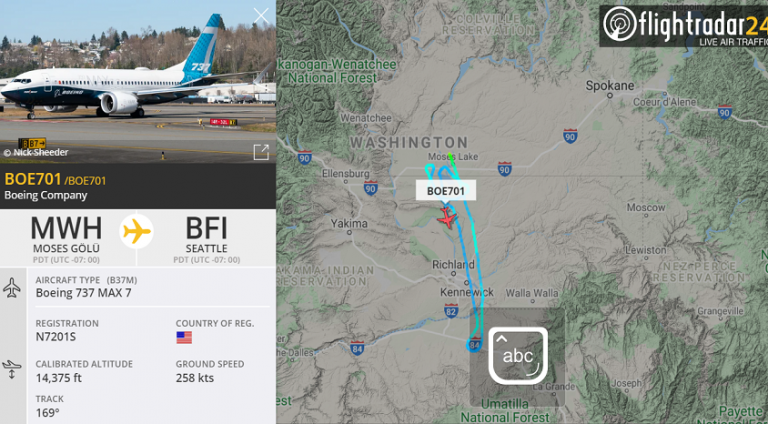 Boeing 737 MAX sertifikasyon test uçuşları bugün başladı